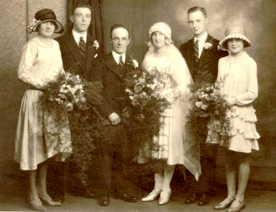 1920s Wedding Party