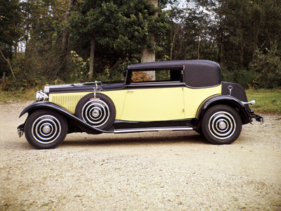 1928 Hispano Suiza in Yellow and Black