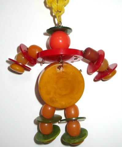 Bakelite crib toy