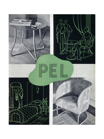 Pel Tubular Furniture Advert 1930s