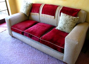 art deco couch