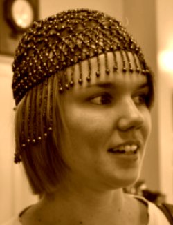 Beaded cloche from the 1920s