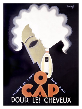 Art Deco Poster O Cap by Charles Loupot