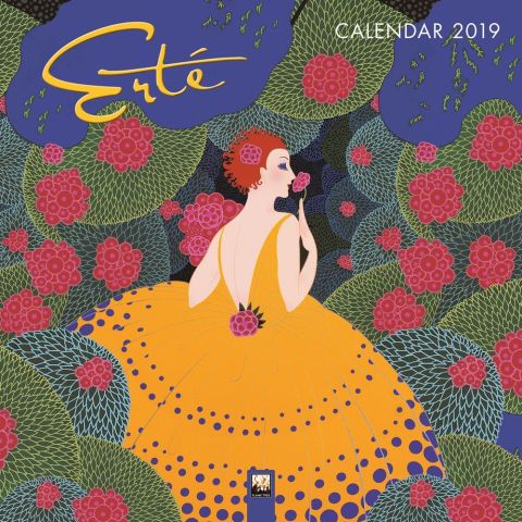 Erte wall calendar