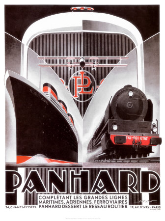 Poster - Panhard Lines by Alexis Kow