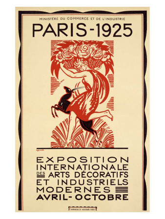 Robert Bonfils Poster for the Paris Expo 1925