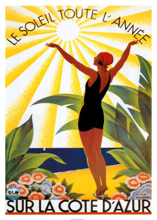 Roger Broders Soleil Poster