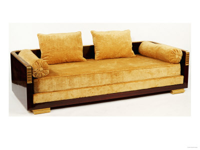 Rosewood Day Bed by Jacques-Emile Ruhlmann