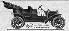 1908 Model T Ford or Tin Lizzie