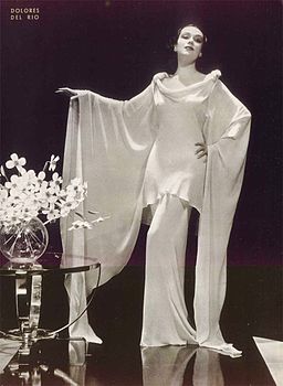 1930s Long White Evening Dress