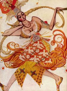 Bakst Firebird - the Ballet Russes