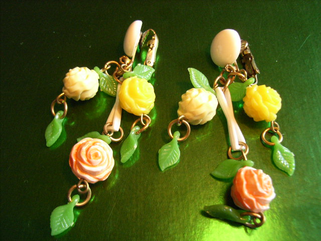 Celluloid Earrings