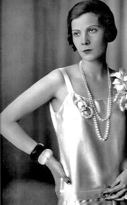 Flapper Natalia Paley Wearing Bangles