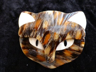 Lea Stein Bacchus Cat Tortoiseshell Colours