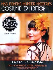 Poster for Miss Fisher's Costume Exhibition
