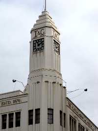 The Mercury building Hobart