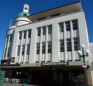 Art Deco Building - Napier Starbucks! 