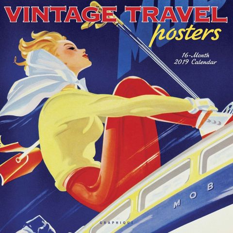 Art Deco Travel Posters Calendar