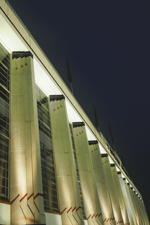 Facade of the Hoover Factory, London