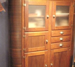 Art Deco kitchen cabinet