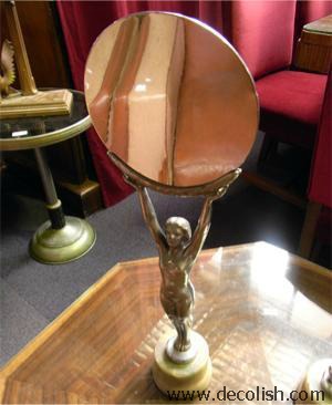 Art Deco Naked Lady Mirror