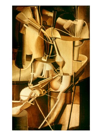 Marcel Duchamp - Mari-E Cubist Work