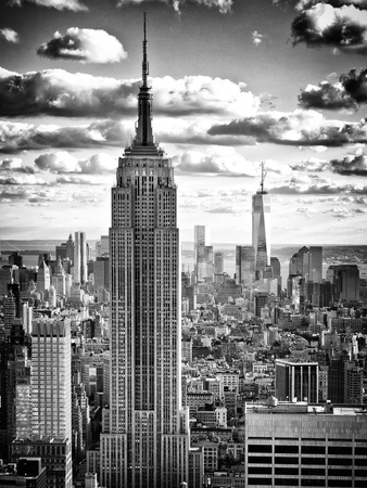 New York Cityscape with Empire State Building