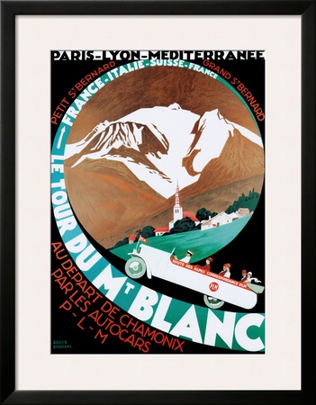 Mont Blanc Poster for PLM